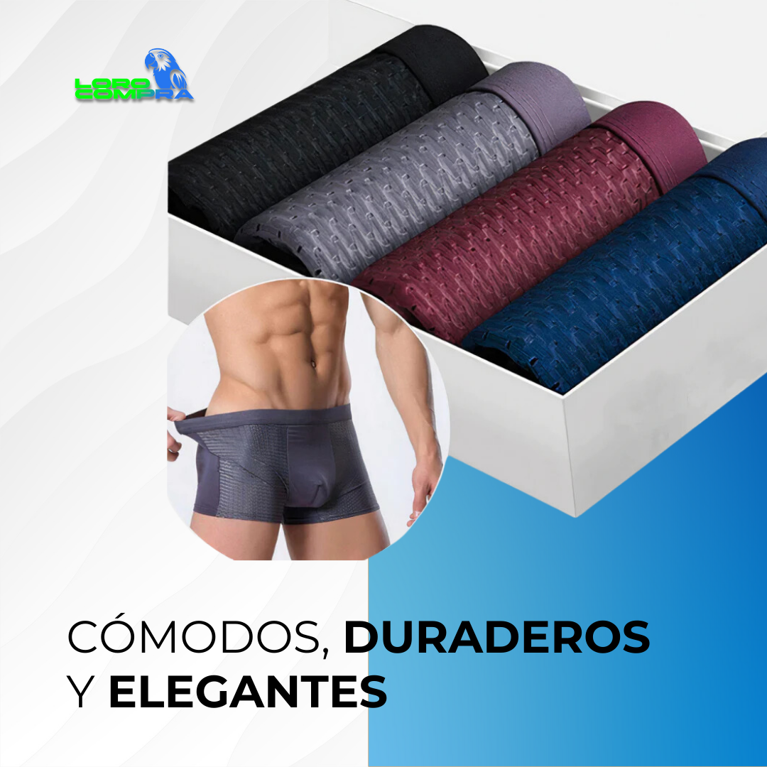 Comprá 2 Bóxers de Bambú y Llevate 5 - Frescura y Confort Diario [PROMOCION EXCLUSIVA]